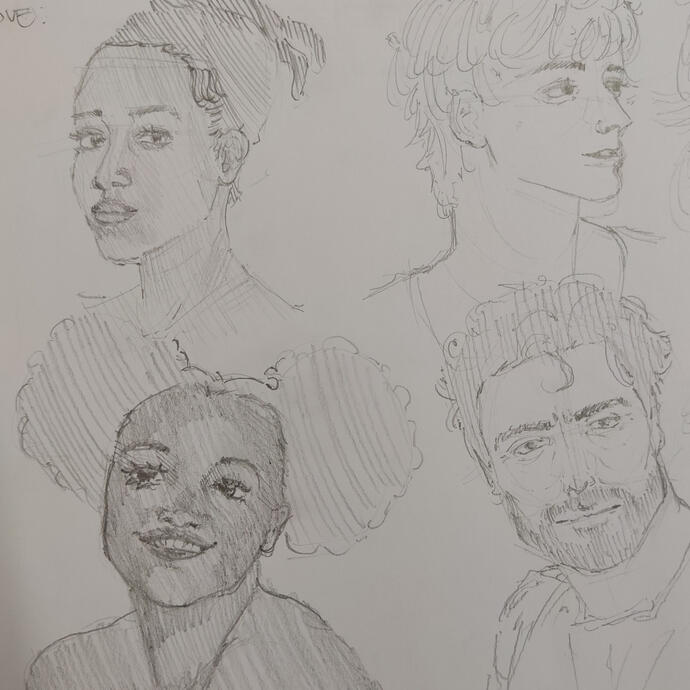 Realistic sketches